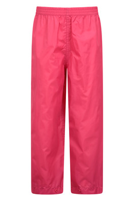 Pakka II Kids Waterproof Overtrousers - Bright Pink