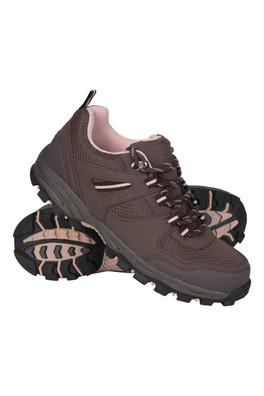 Mcleod Wide Fit Womens Walking Shoes - Dark Brown