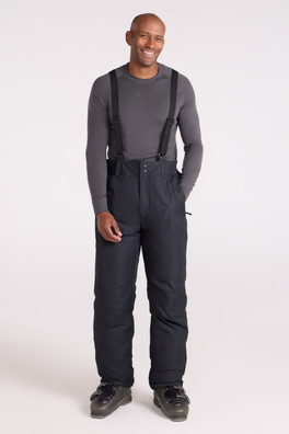 Dusk II Mens Ski Pants - Black