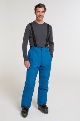 Dusk II Mens Ski Pants - Blue