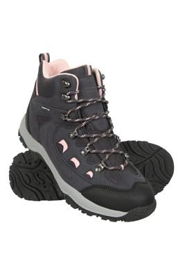Adventurer Womens Waterproof Walking Boots - Dark Purple