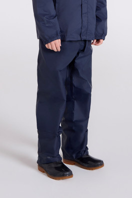 Pakka II Kids Waterproof Overtrousers - Navy