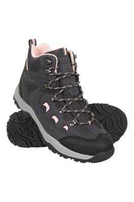 Adventurer Womens Waterproof Walking Boots - Dark Purple