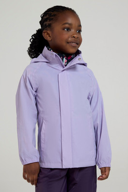 Pakka II Kids Waterproof Jacket - Lilac