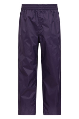 Pakka II Kids Waterproof Overtrousers - Purple