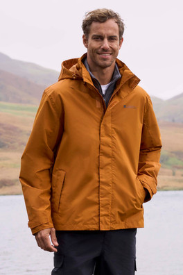 Fell Mens 3 in 1 Jacket - Burnt Orange