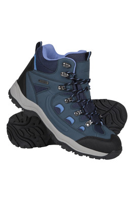 Adventurer Womens Waterproof Walking Boots - Navy