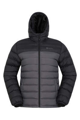 Seasons Mens Padded Jacket - Dark Grey