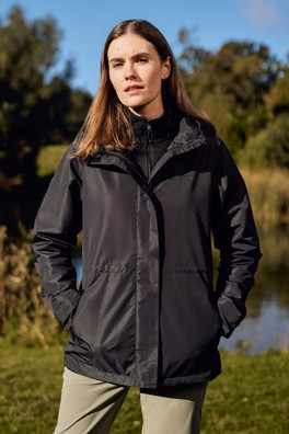 Fell II Womens 3 in 1 Jacket - Black