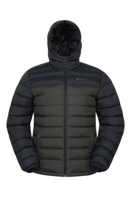 Seasons Mens Padded Jacket - Khaki