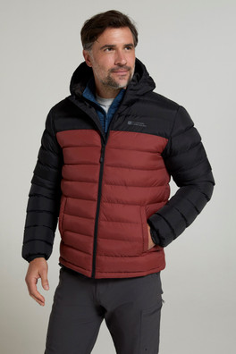 Seasons Mens Padded Jacket - Berry