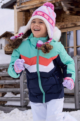 Arctic Kids Water-resistant Ski Jacket - Light Teal