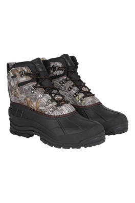Woodland Mens Camo Snow Boots - Camouflage