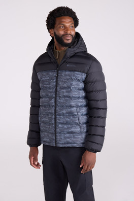 Seasons Mens Padded Jacket - Monochrome