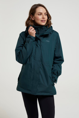 Fell II Womens 3 in 1 Jacket - Dark Green