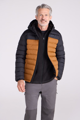 Seasons Mens Padded Jacket - Gold
