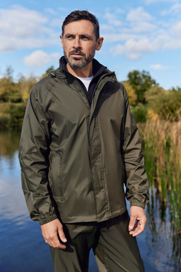 Pakka Mens Waterproof Jacket - Khaki