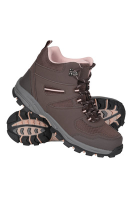 Mcleod Womens Wide Fit Walking Boots - Dark Brown