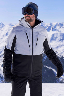 Interstellar II Mens Waterproof Ski Jacket - White