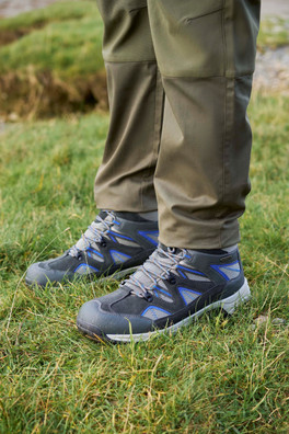 Rapid Mens Waterproof Hiking Boots - Dark Grey