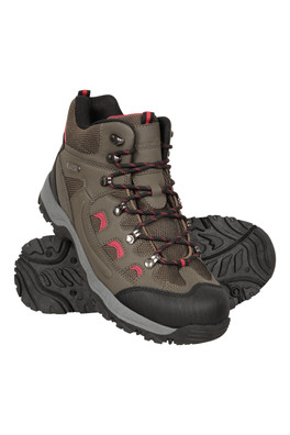 Adventurer Mens Waterproof Hiking Boots - Grey