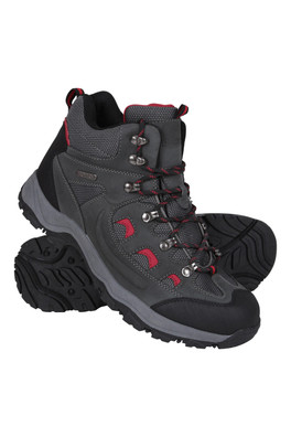 Adventurer Mens Waterproof Hiking Boots - Alloy Grey