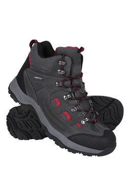 Adventurer Mens Waterproof Hiking Boots - Alloy Grey