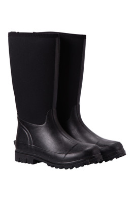Mucker Womens Neoprene Long Boots - Black