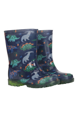 Splash Toddler Light-Up Wellies - Navy