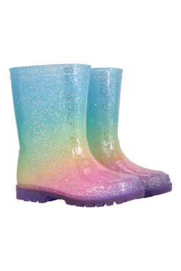 Splash Toddler Light-Up Wellies - Iridescent