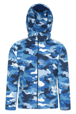 Pursuit II Kids Printed Hoodie - Beige