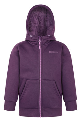 Alpine II Kids Full-Zip Hoodie - Purple