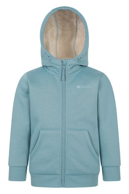 Alpine II Kids Full-Zip Hoodie - Teal