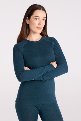 Merino Womens Base Layer Top II - Teal