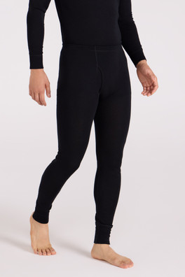 Merino II Mens Pants With Fly - Black