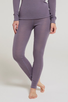 Merino II Womens Base Layer Pants - Dusky Purple