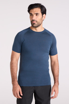 Summit II Mens Baselayer T-Shirt - Navy