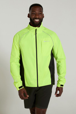 Adrenaline Mens Iso-Viz Waterproof Jacket - Yellow