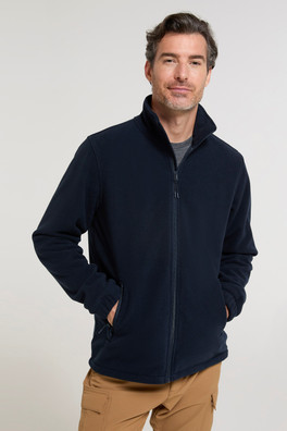 Bernard II Mens Windproof Fleece - NAV