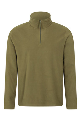 Camber II Mens Half-Zip Fleece - Green