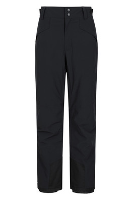 Orbit II Mens 4 Way Stretch Waterproof Ski Pants - Short Length - Carbon