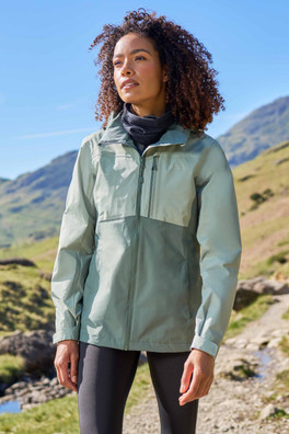 Rainforest II Extreme Womens Waterproof Jacket - Light Khaki
