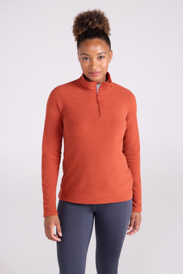 Camber II Womens Fleece - Burnt Orange