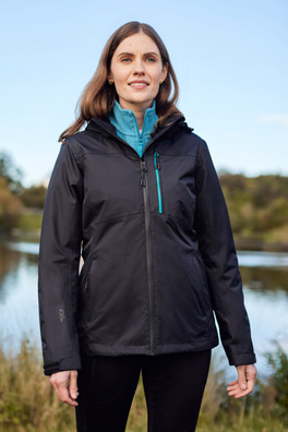 Rainforest II Extreme Womens Waterproof Jacket - Jet Black