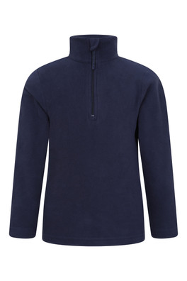 Camber II Kids Half-Zip Fleece - Blue