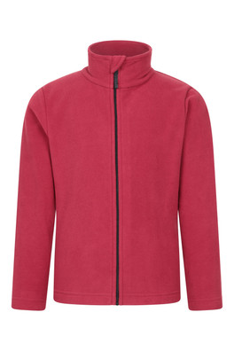 Camber II Kids Full-Zip Fleece - Burgundy