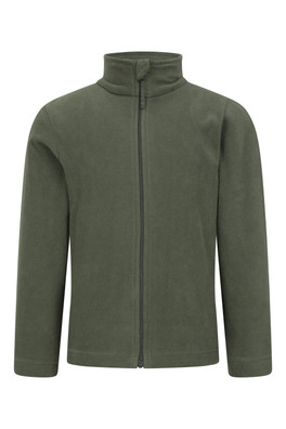 Camber II Kids Full-Zip Fleece - Khaki
