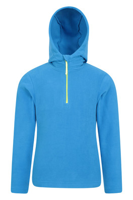 Camber II Kids Fleece Hoodie - Cobalt