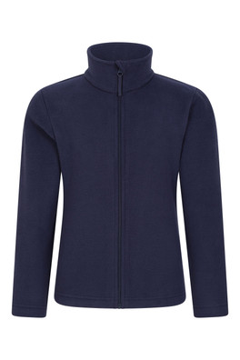 Camber II Kids Full-Zip Fleece - Dark Blue