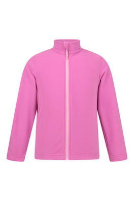 Camber II Kids Full-Zip Fleece - Dark Pink